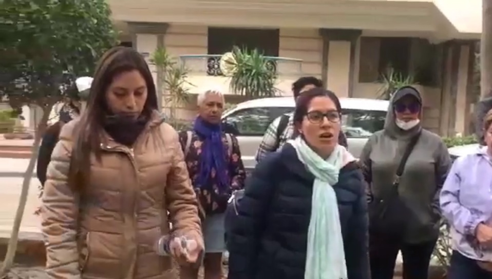 Mexicanos varados en El Cairo por epidemia de coronavirus (Especial)