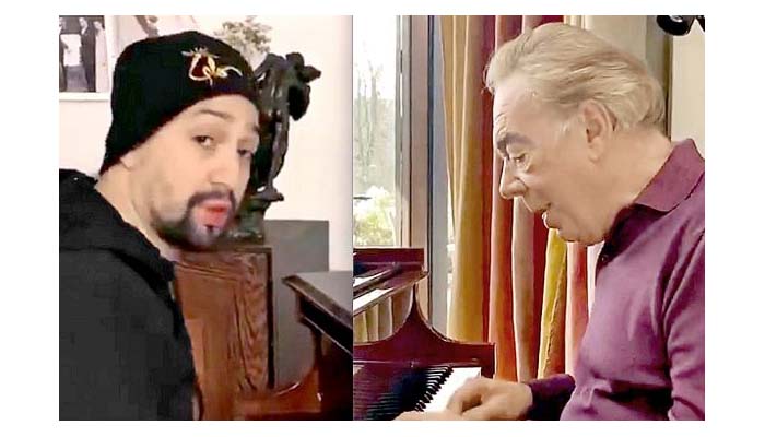 Desde sus hogares y al piano, los músicos ejecutaron sus famosas piezas. Especial