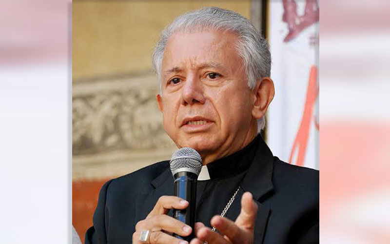 Durante la celebración de la homilía, Ramón Castro resaltó que tan sólo en 2019 se registraron 50 millones de abortos en el mundo. (Especial)