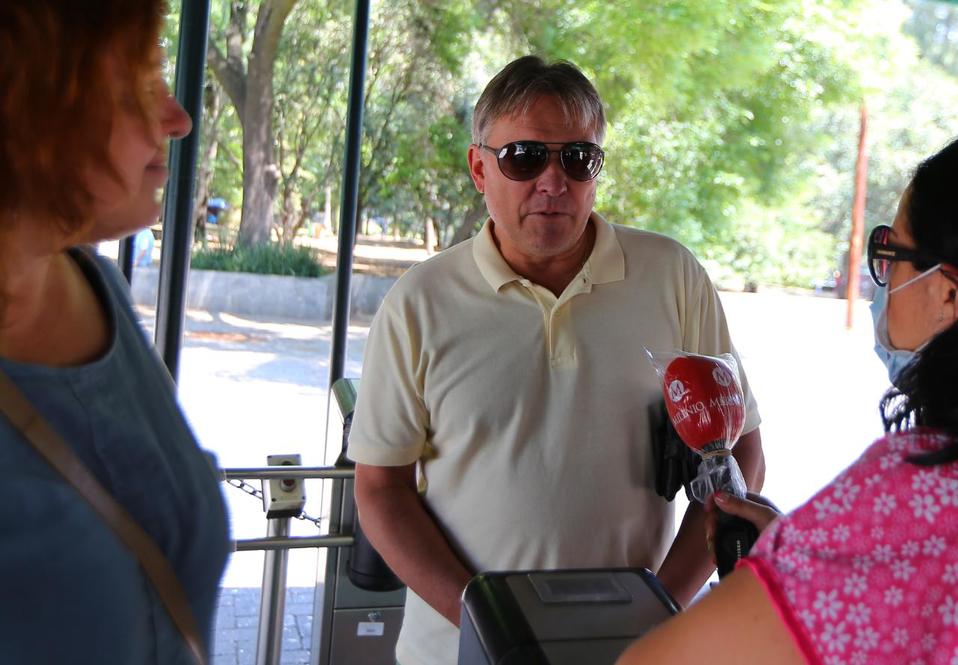 El embajador de Rusia en México, Víktor Koronelli, aseguró sentirse tranquilo. (LilianaPadilla)