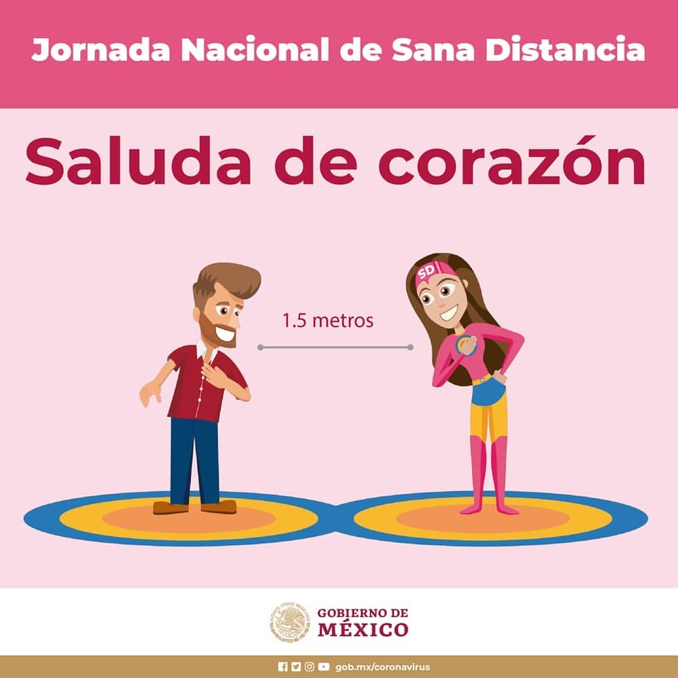 Jornada Nacional de Sana Distancia (Secretaría de Salud)