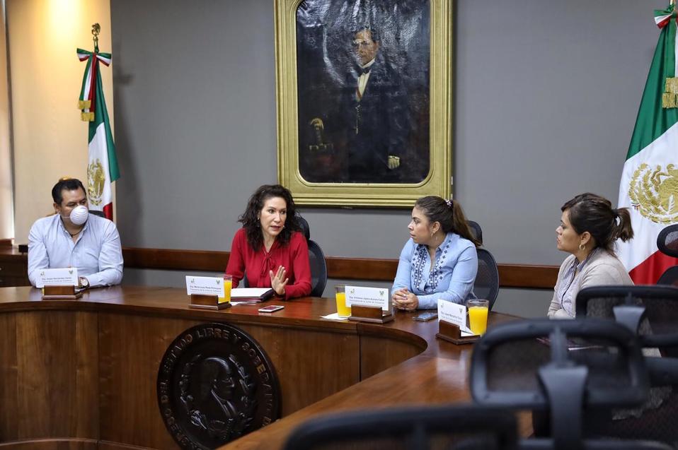 Junta de Gobierno de la LXIV Legislatura del Congreso de Hidalgo. (Cortesía)