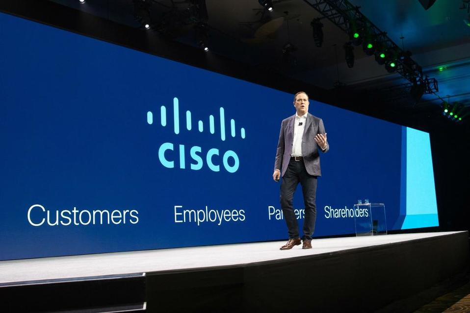 Chuck Robbins, director general de Cisco. (Especial)