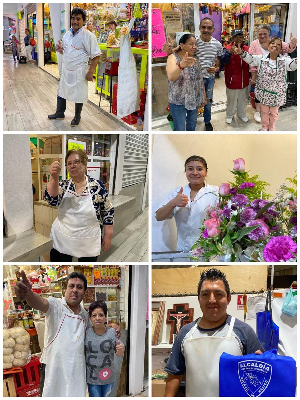 Cuajimalpa apoya a comerciantes y habitantes con Abasto a Domicilio.