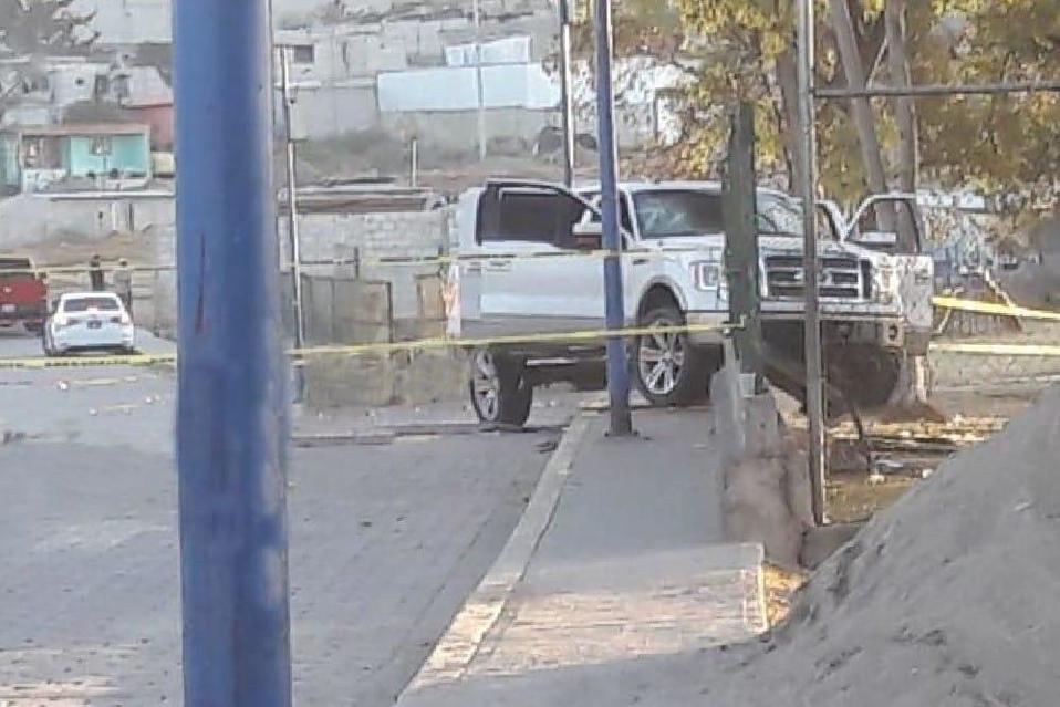 Ejecutan a cinco en Barrio La Preciosa de Amozoc. (Andrés Sánchez)