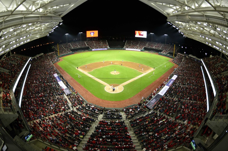 Estadio Alfredo Harp Helú, casa de los Diablos Rojos del México (Cortesía)