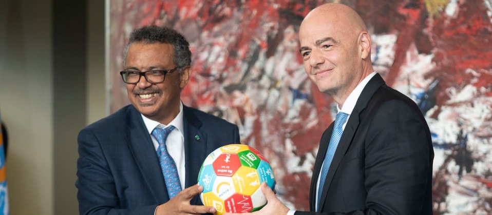 FIFA y la OMS lanzan campaña para echar al coronavirus (FIFA)