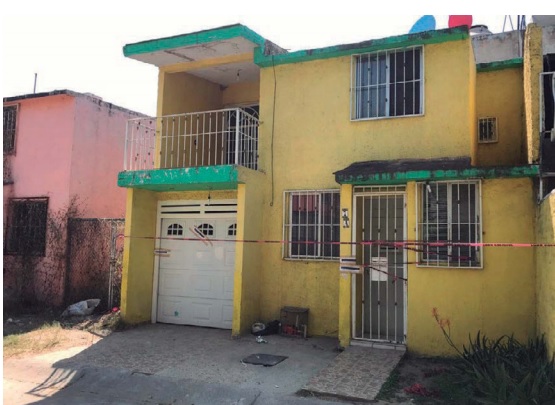 La finca se encuentra en la colonia Galaxia Bonito Jalisco. (MILENIO)