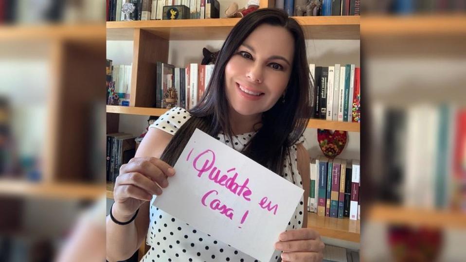 Laura Rojas, presidenta de la mesa directiva de la Cámara de Diputados. (Twitter | @Laura_Rojas_)
