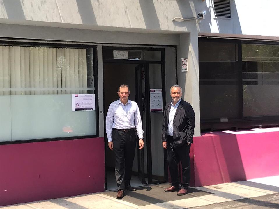 Lorenzo Córdova, consejero presidente del INE; y Alfonso Ramírez Cuellar (Carolina Rivera)