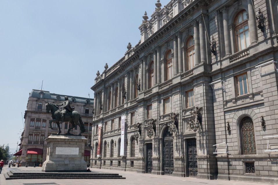 Museo Nacional de Arte (MUNAL) cerrado como medida contra el coronavirus. (Cuartoscuro)