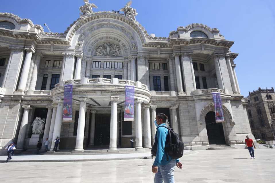 El Palacio de Bellas Artes suspendió actividades por el Covid-19. (Araceli López)