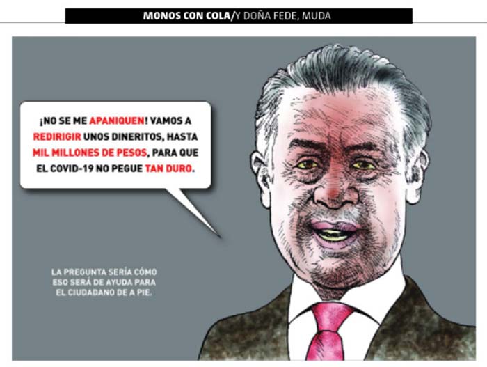Y doña fede, muda