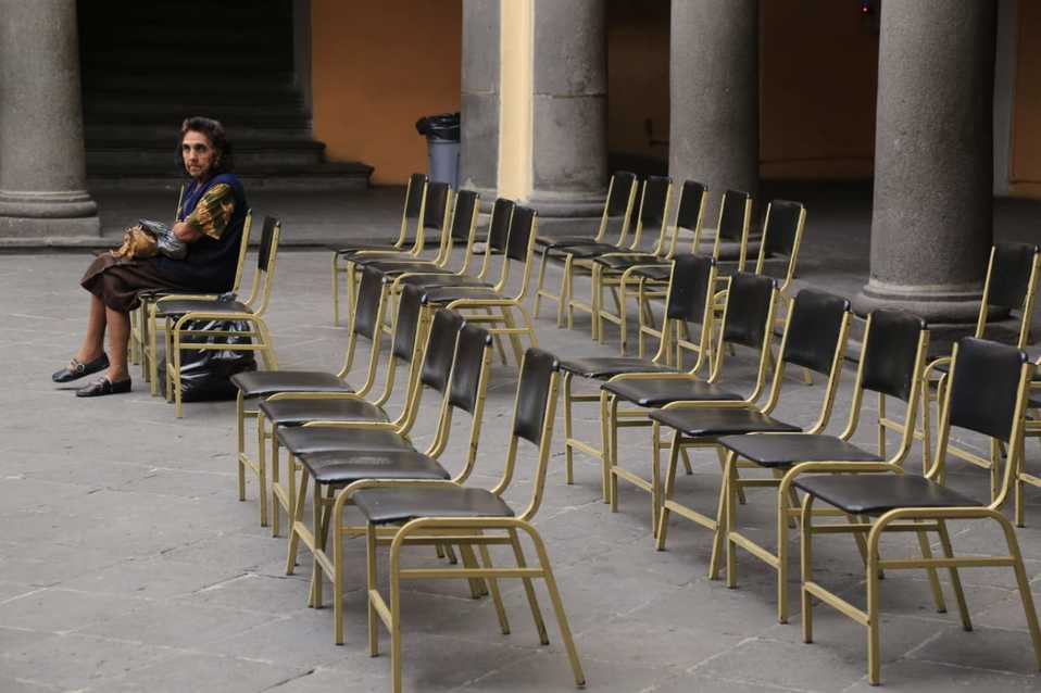 Casa de la cultura de Puebla sin actividades.  (Andrés Lobato)