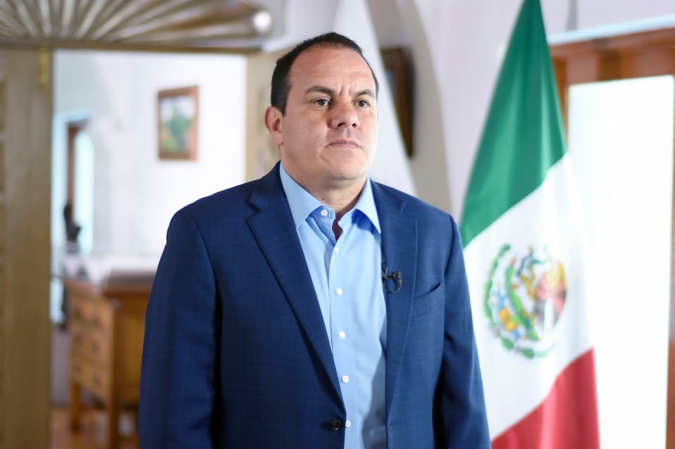 Cuauhtémoc Blanco, gobernador de Morelos. (Especial)