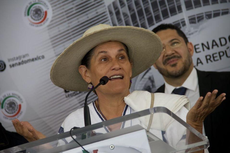 Jesusa Rodríguez, senadora de la bancada morenista. (Cuartoscuro)