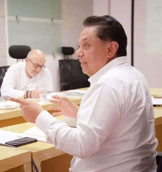 Pablo Amilcar Sandoval Ballesteros dijo que los pagos de programas sociales no se van a detener por la contingencia. (Rogelio Agustín)