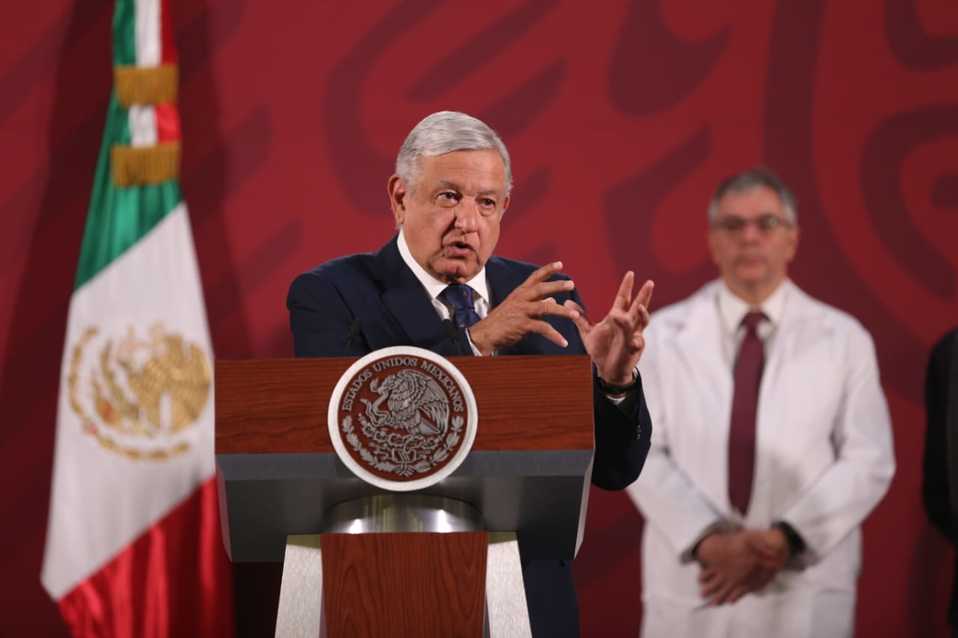 El Presidente López Obrador pidió a los ciudadanos actuar con prudencia. (Javier Ríos)