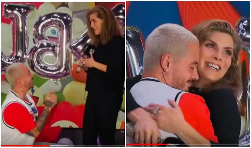 J Balvin pide matrimonio a Montserrat Oliver (Captura de pantalla).