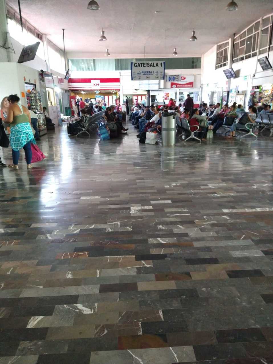 Central de autobuses del Sur en CdMx. (Adyr Corral)