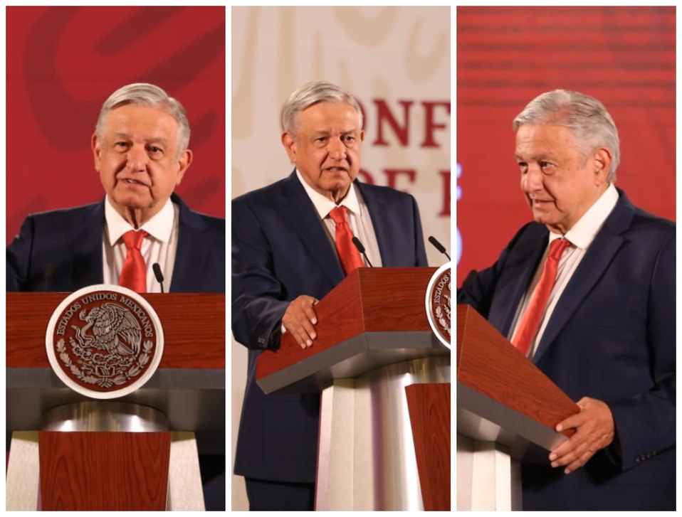 Conferecia de prena matutina del presidente López Obrador. (Octavio Hoyos)