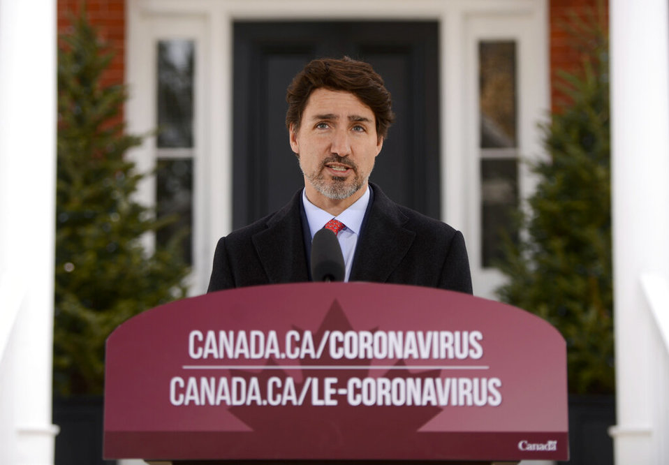 El primer ministro de Canadá, Justin Trudeau. (AP)