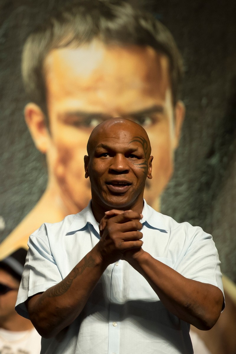 Mike Tyson, ex boxeador estadunidense (Mexsport)