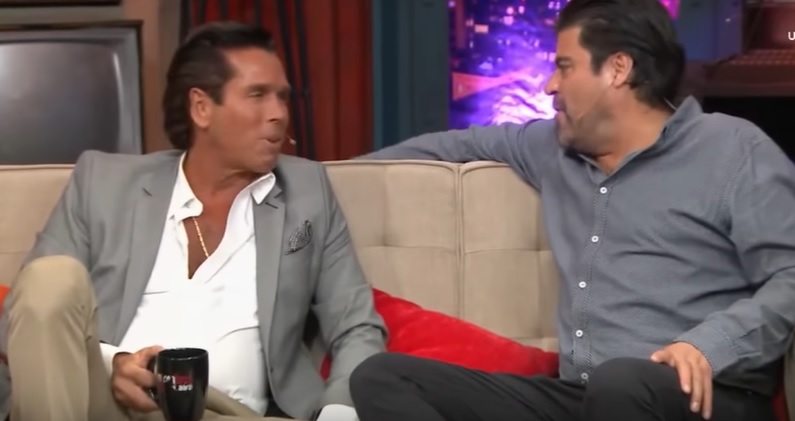 Palazuelos y Van Rankin bromearon sobre 'Luis Miguel, la serie'.(Especial)