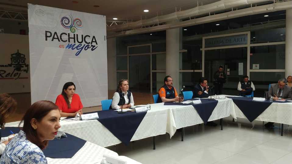 Reunión de presidentes municipales, Zona Metropolitana de Pachuca. (Cortesía)