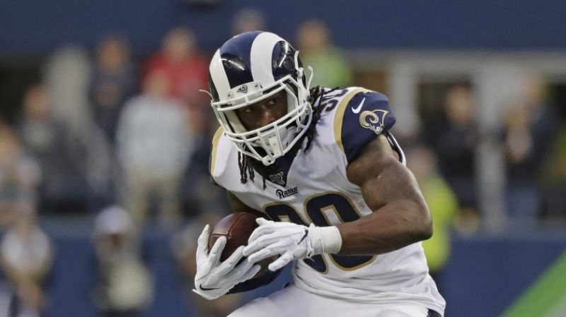 Todd Gurley II, nuevo jugador de Atlanta (AP)