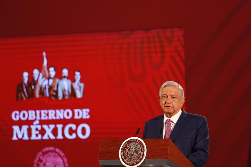 Andrés Manuel López Obrador, presidente de México, hoy. (Nelly Salas)