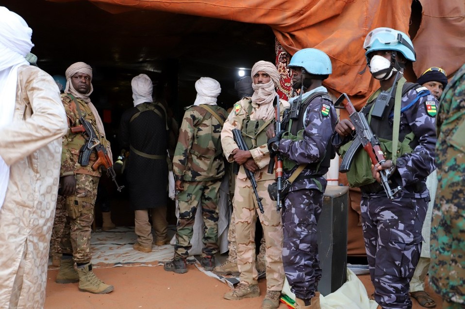 Los Cascos Azules de la ONU en una misión en Malí. (AFP)