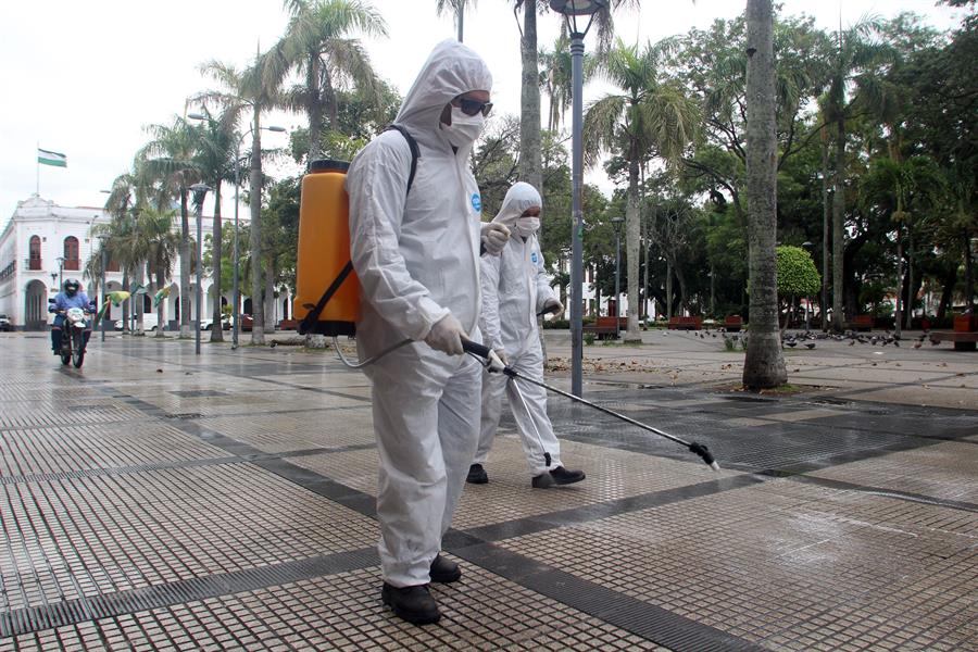 La víctima fue diagnosticada con Covid-19. (EFE)
