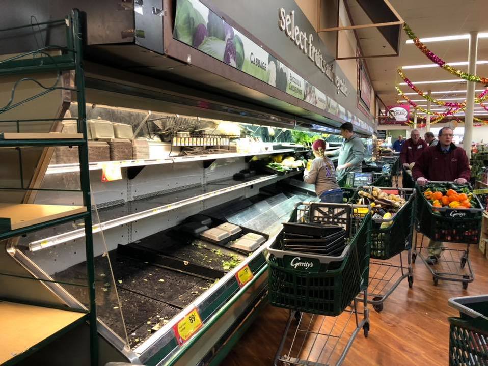 El supermercado compartió en sus redes sociales lo sucedido.(Facebook)