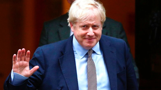 Boris Johnson, primer ministro británico, tiene coronavirus