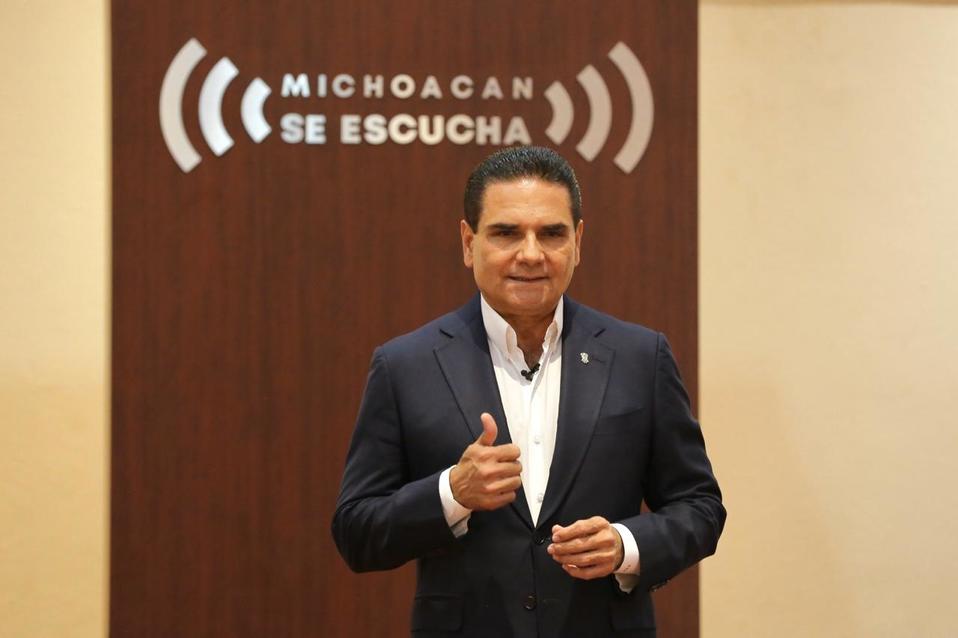 El gobernador de Michoacán, Silvano Aureoles. (Especial)