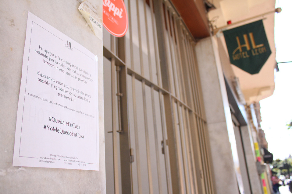 Un negocio más: cierra Hotel León sus puertas ante contingencia
