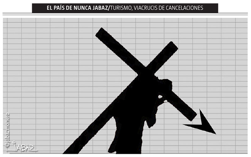 Turismo, viacrucis de cancelaciones