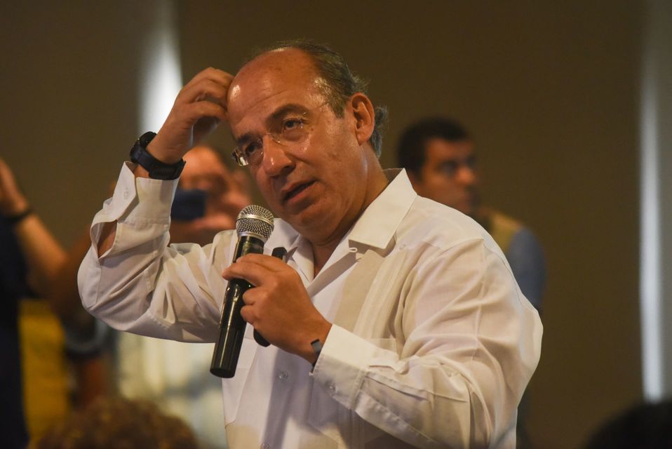 Felipe Calderón le deseo a AMLO que esté bien / Cuartoscuro