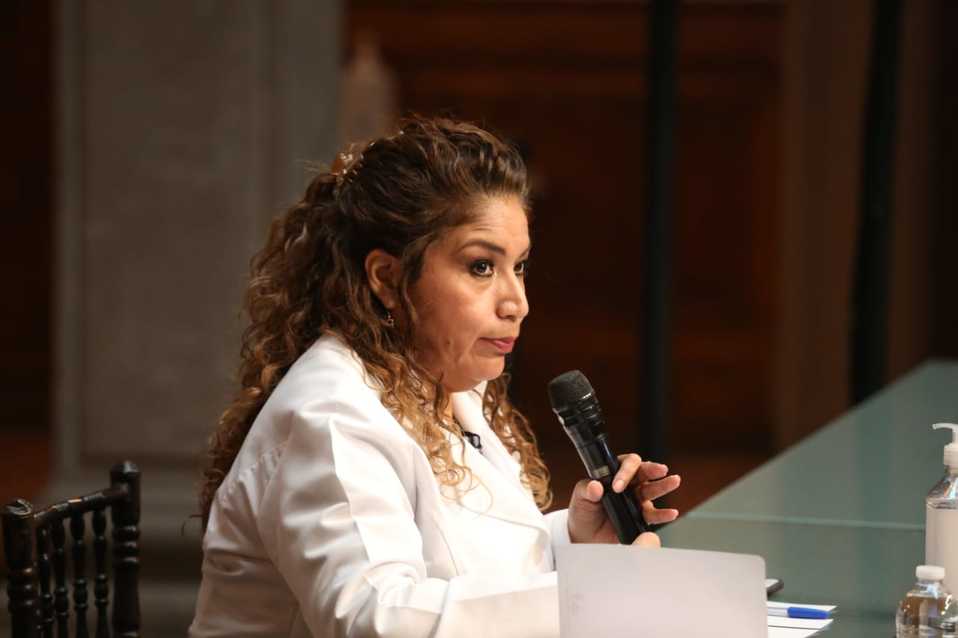 La subdirectora del Hospital Metropolitano, Amalia Becerro Aquino. (Jorge López)