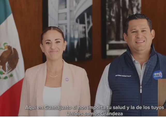 A través de un video invitaron a los guanajuatenses a quedarse en casa