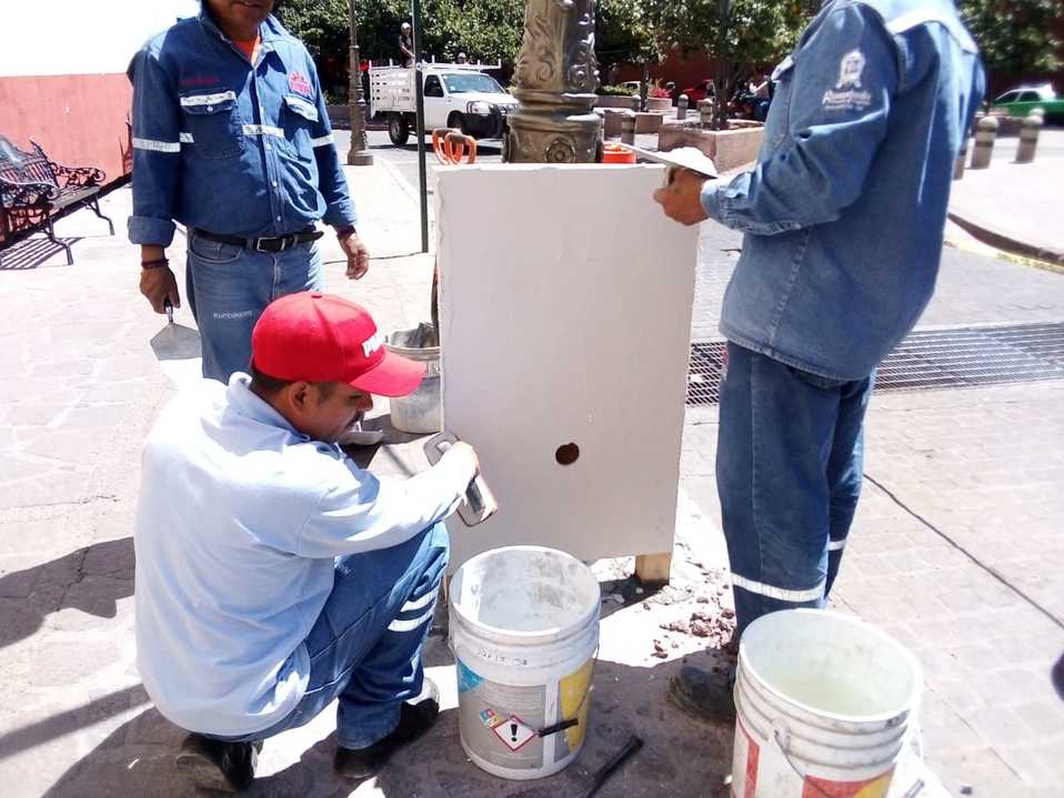Instalan lavamanos públicos en Guanajuato capital