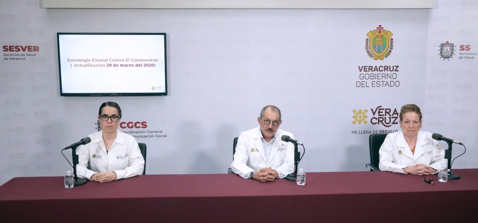 La Secretaría de Salud de Veracruz reportó la muerte de una persona por coronavirus.