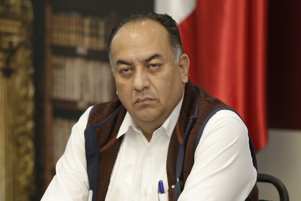 David Méndez Márquez, secretario de Gobernación de Puebla. (Agencia Enfoque)