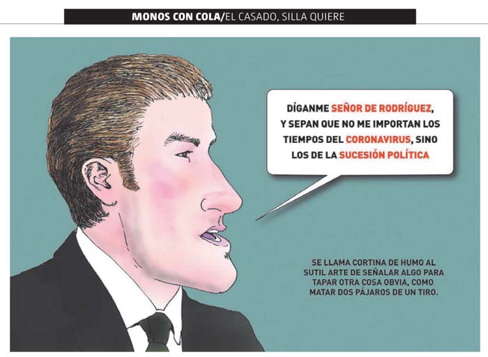 El casado, silla quiere