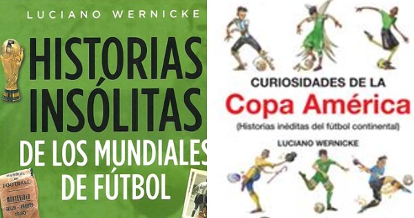 El escritor Luciano Wernicke, ha compartido de forma gratuita algunos de sus libros de futbol (lucianowernicke.com)