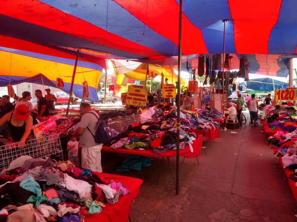 La afluencia de gente también disminuyó