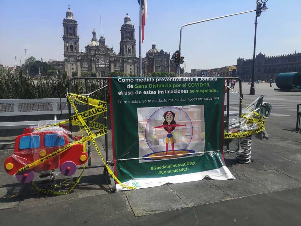 Suspenden instalaciones de Parques de Bolsillo de la CdMx (César Velázquez)