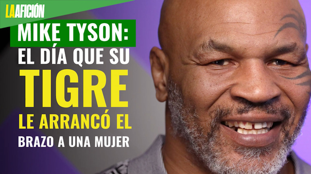 El día en que el tigre de Mike Tyson le 'arrancó' el brazo a una mujer