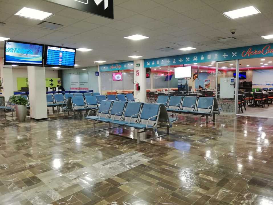 Coronavirus Tamaulipas. Aeropuerto de Tampico (Foto/ELDA LETICIA GUTIÉRREZ)